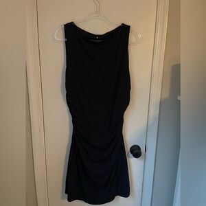 Abercrombie & Fitch Slash Knit Mini Dress (XL Tall)